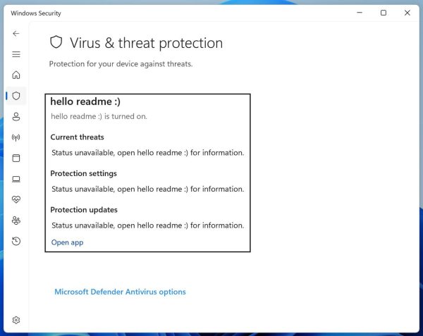 禁用 Windows Defender 安全中心禁用工具