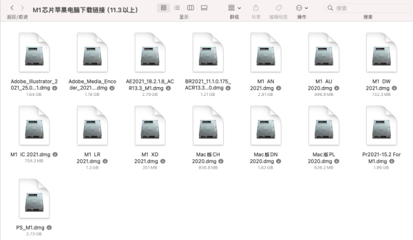 adobe 全家桶破解版  苹果M芯片11.3系统以上专用