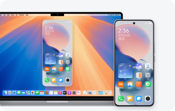 苹果小米互联上线 HyperConnect  跨设备传文件+Mac操作小米手机