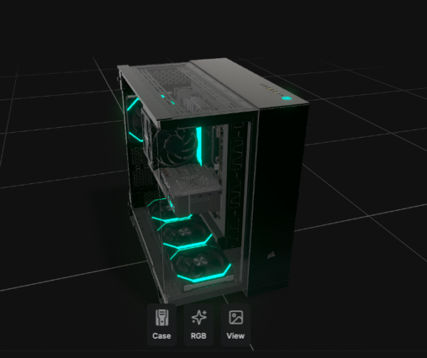 buildcores.com 在线电脑组装3d预览网站 可以直观看到装机效果