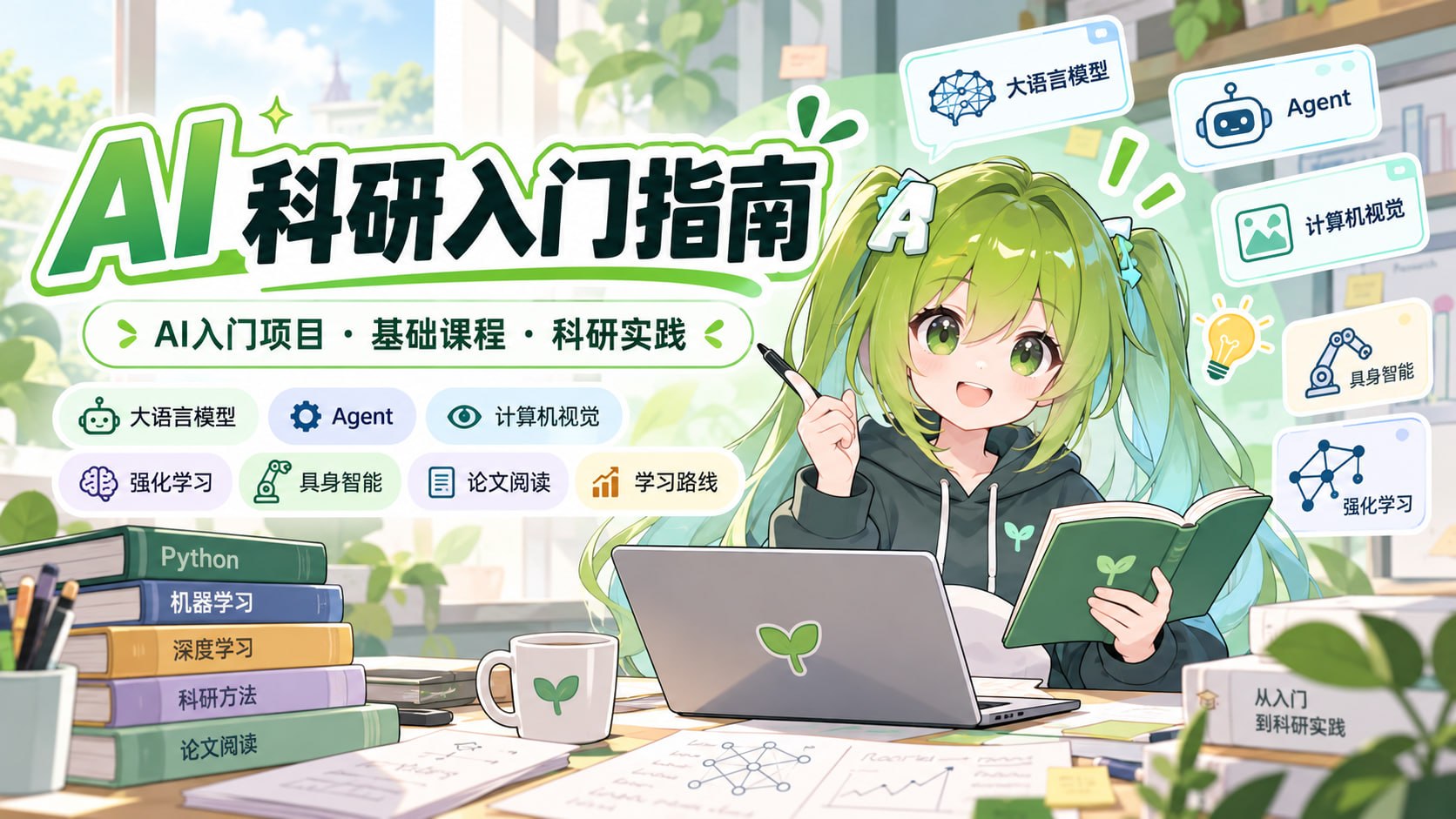 AI 科研入门指南|从零开始学 AI
