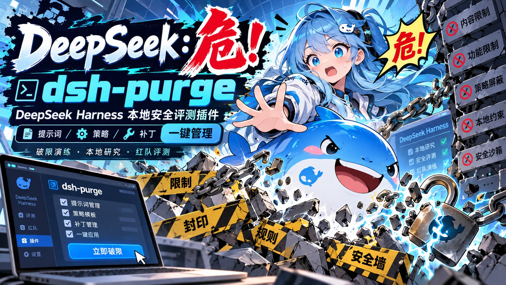 DeepSeek Harness 破甲