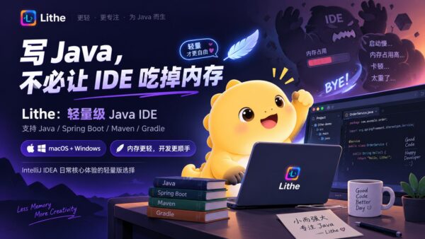 Lithe：面向 Java / Spring Boot 的轻量级 IDE