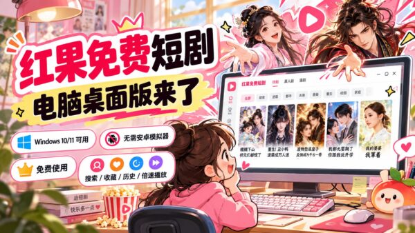 红果短剧桌面版：在 Windows 上直接看短剧