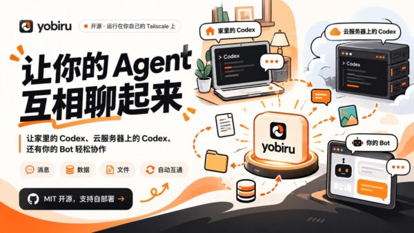 Yobiru:给 AI 智能体配一部对讲机,让它们互相传话