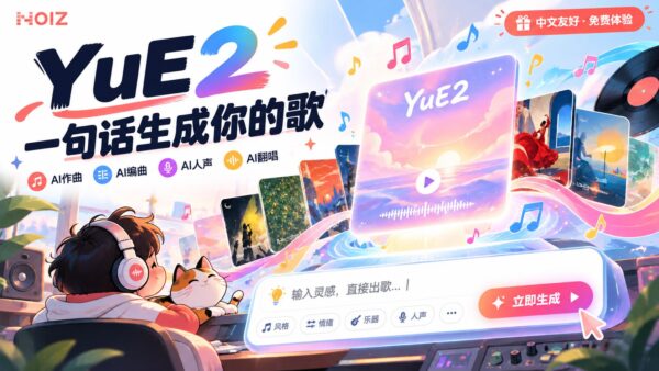 YuE2：写几句歌词，就能生成一首完整的歌