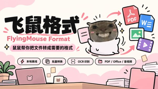 飞鼠格式：在本地完成常见文件转换