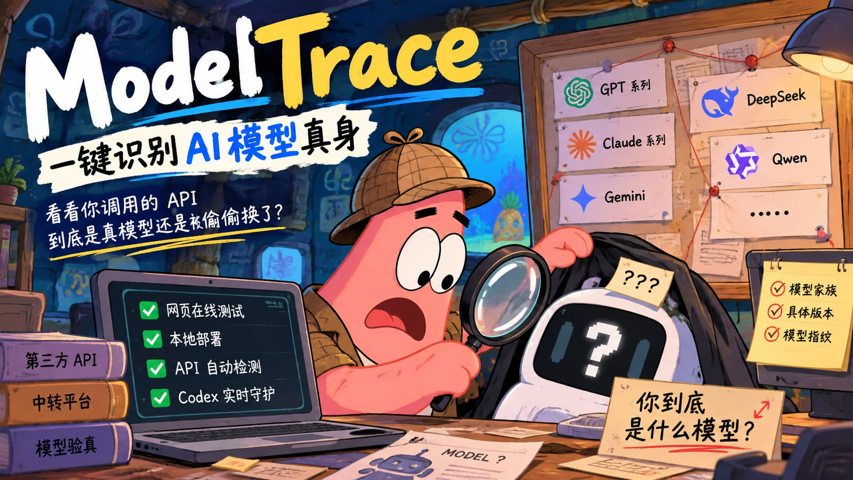 几分钟就能给模型验个身