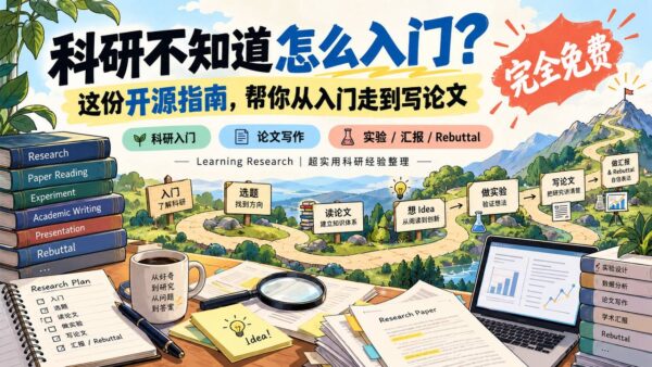 15K Star 的科研指南：从入门到论文答辩全流程